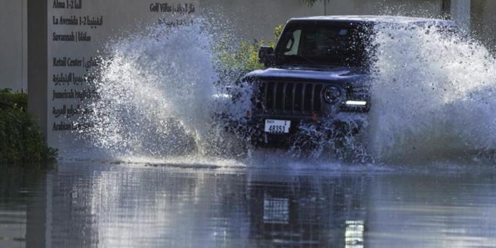 Storm Dumps Heaviest Rain Ever Recorded In Desert Nation Of Uae