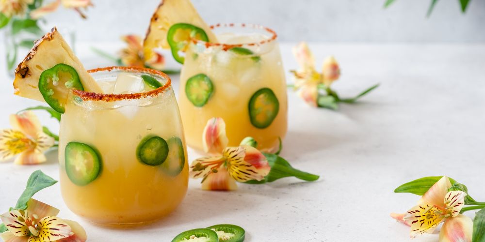 pineapple jalapeno margarita