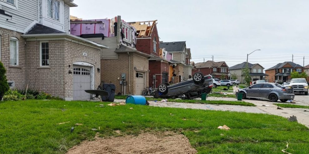 Barrie was one of five communities hit by tornadoes last Thursday
