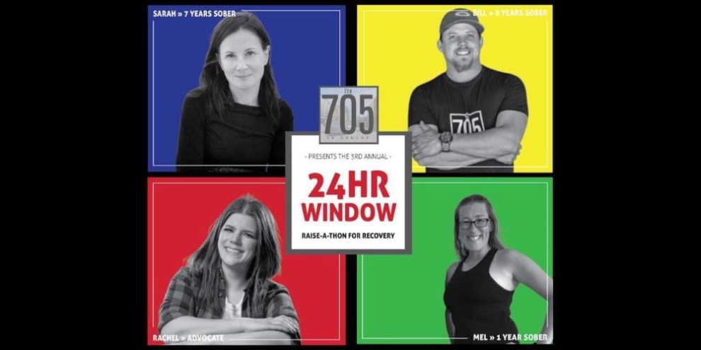The 705 24hr Window raise-a-thon