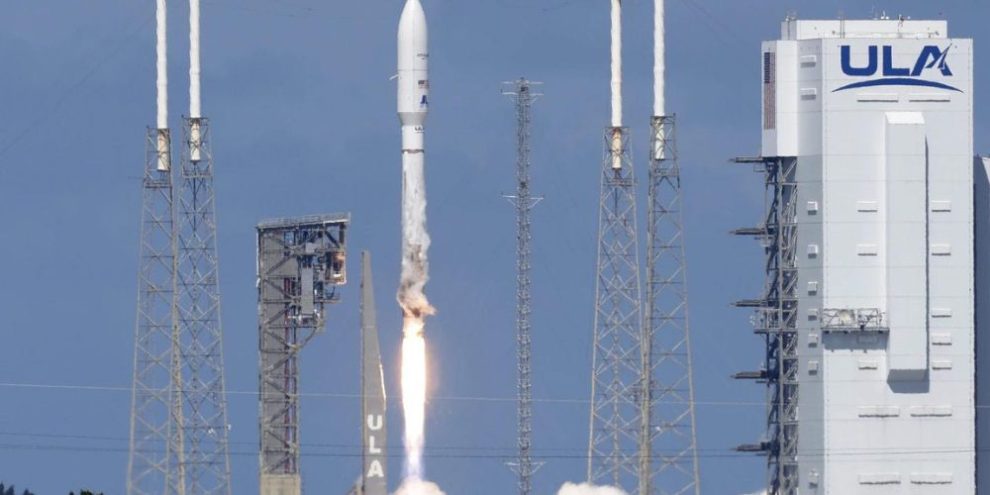 Amazon launches test satellites for its planned internet service to compete with SpaceX