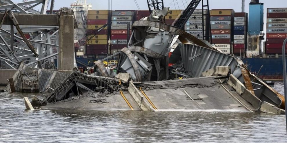 Salvage crews have begun removing containers from the ship that collapsed Baltimore’s Key bridge