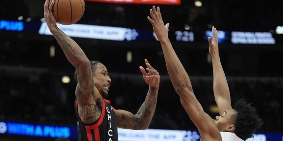 Raptors snap five-game skid with 118-107 win over Bulls
