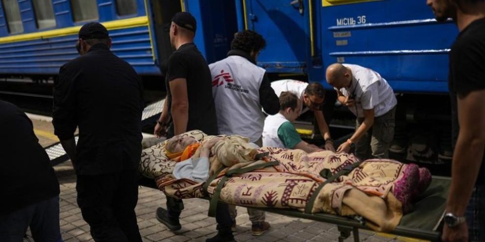 A ’terrible nightmare’: Treating Ukraine’s wounded civilians