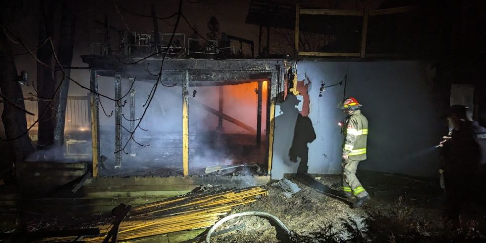 Fire causes extensive damage to home in Alcona