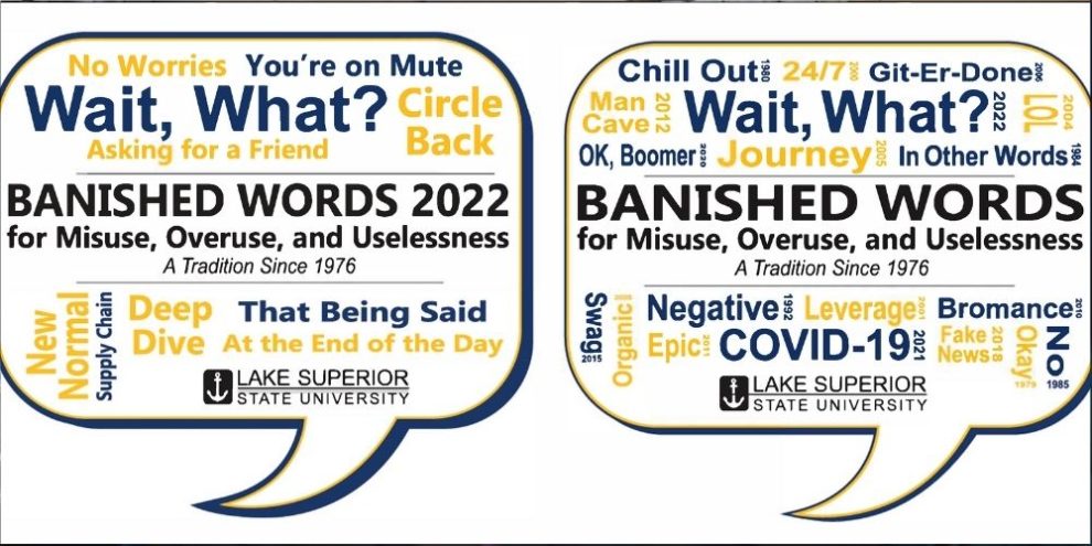 "Wait, what?" Lake Superior State University unveils annual list of Banished Words