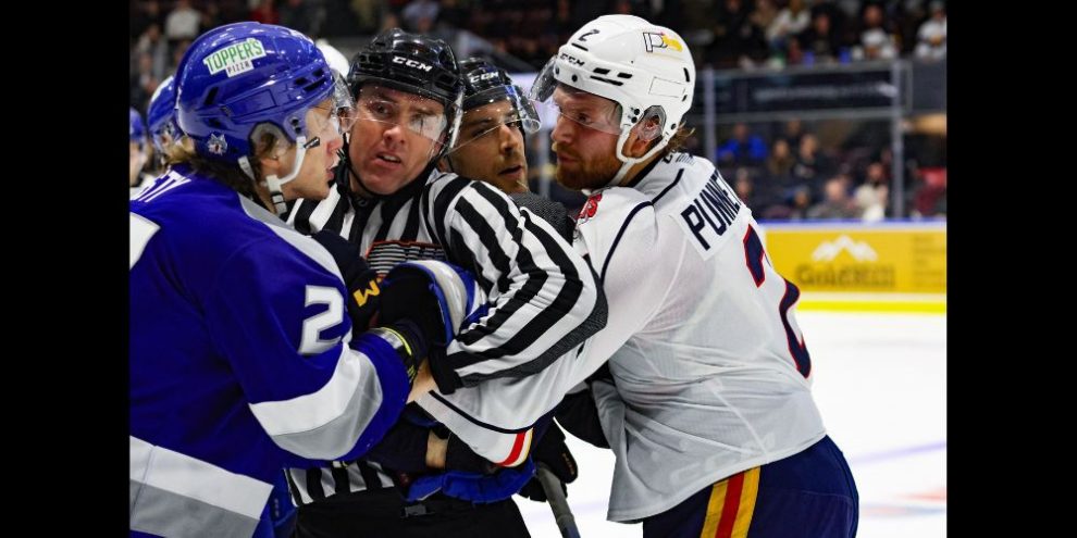 Barrie Colts Sudbury Wolves