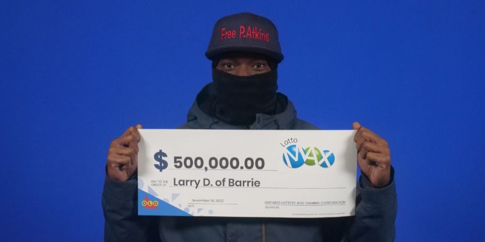Barrie Lotto Max Winner
