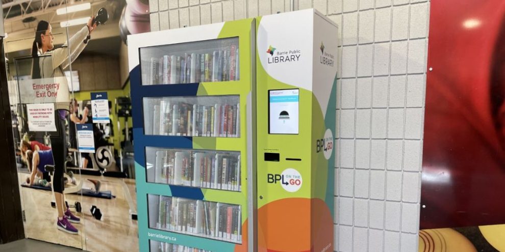 Barrie Public Library Vending Machine