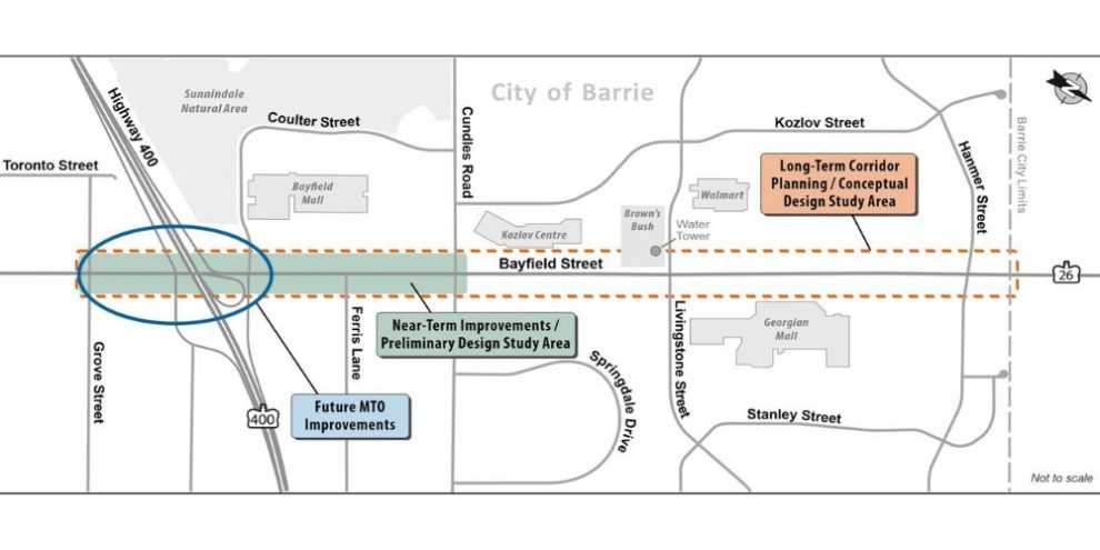 Bayfield Street improvements