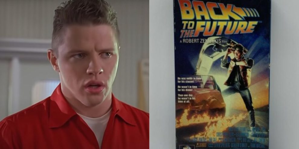 Biff and Back to the future VHS
