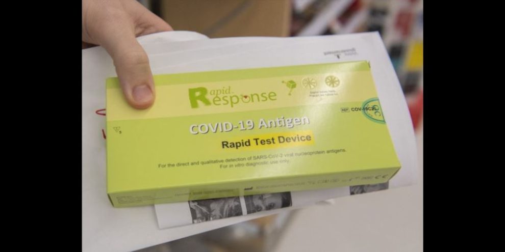 COVID-19 rapid antigen tests - CP