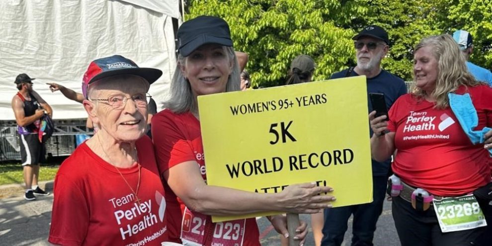 The fastest 96−year−old woman in the world: Ottawa woman breaks 5K race record