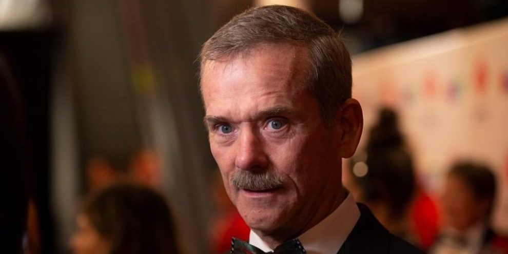 Astronaut Chris Hadfield working with King Charles on ’Astra Carta’