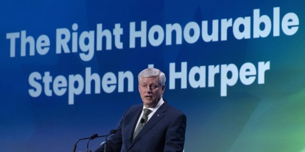 Former prime minister Stephen Harper says Canada needs a ’Conservative renaissance’