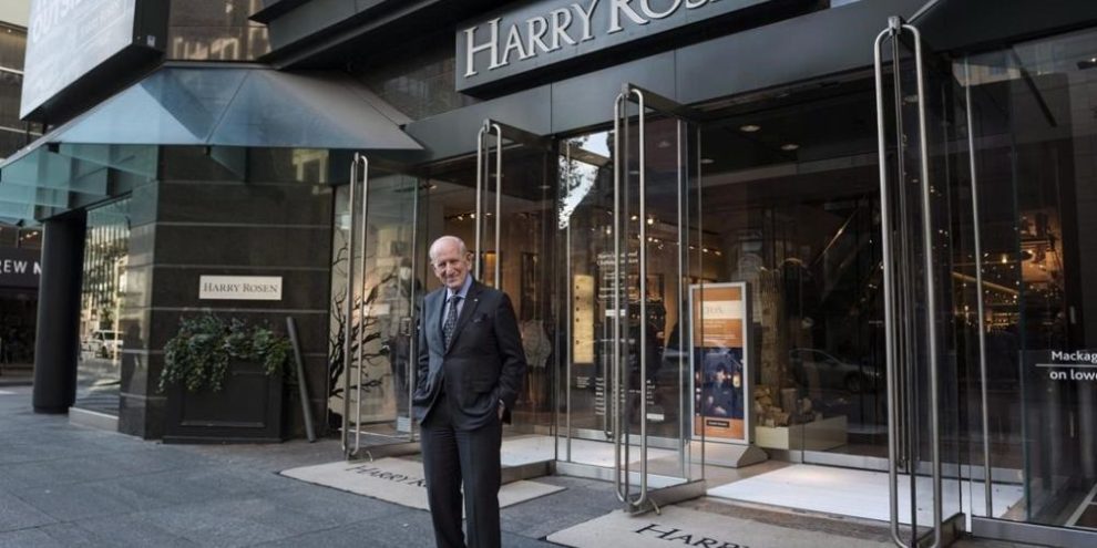 Harry Rosen, founder of Canadian menswear chain, dies at 92