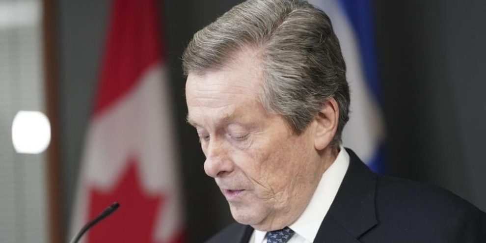 John Tory resigns as Toronto mayor over affair with staff member