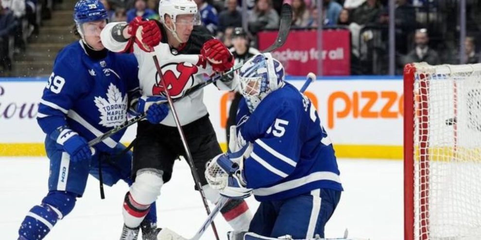 Auston Matthews scores 67th and 68th goals of season in Maple Leafs' 6-5 loss to Devils