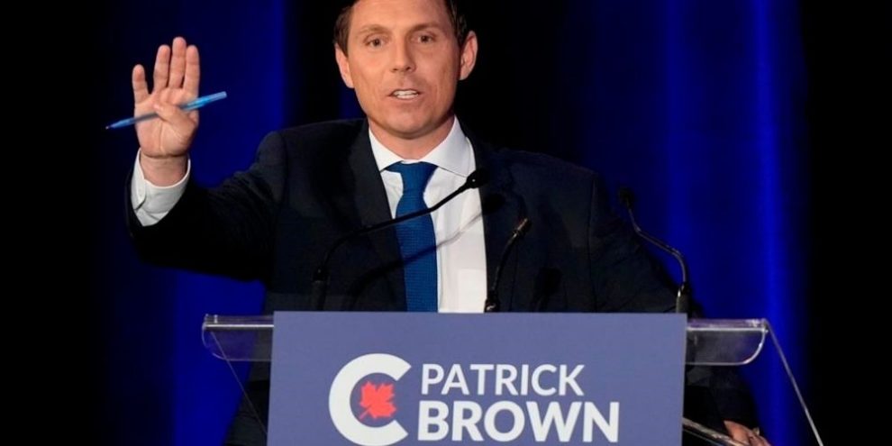 Patrick Brown fights back after being barred from Conservative leadership race