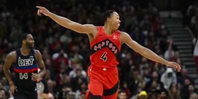 Raptors hammer visiting Pistons 142−113 as Anunoby returns from three−game absence