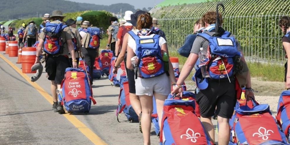 Scouts, including hundreds of Canadians, to evacuate Korea jamboree ahead of storm