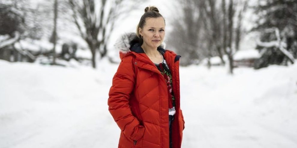 Ukrainian woman in Canada says she has nothing to go back to