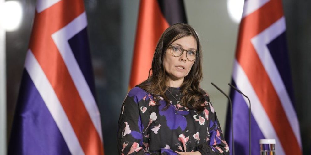 Women in Iceland, including the prime minister, on strike for equal pay and an end to violence