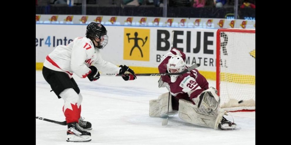 Canada / Latvia world juniors - CP