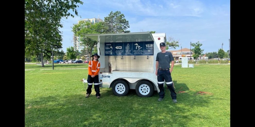 City of Barrie water trailer