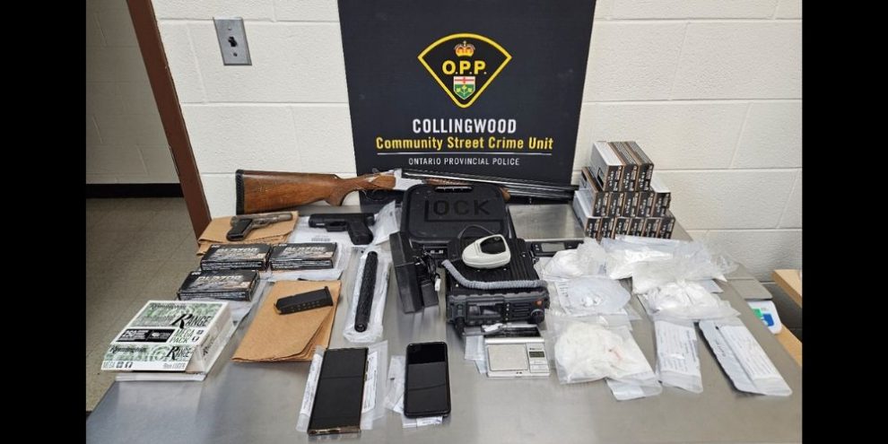 Guns and cocaine seized in Collingwood