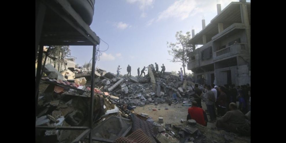 Gaza hospital - AP