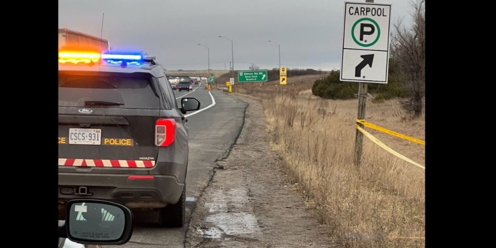 Body Found Highway 400 - OPP