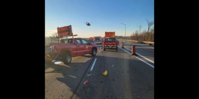 Highway 400 collision