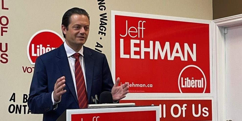 Liberal leader Jeff Lehman? Maybe.
