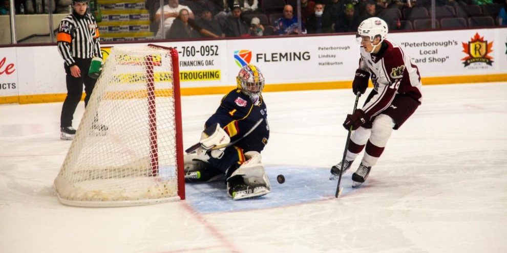 West stands tall for Colts in 3-2 shootout win over Petes