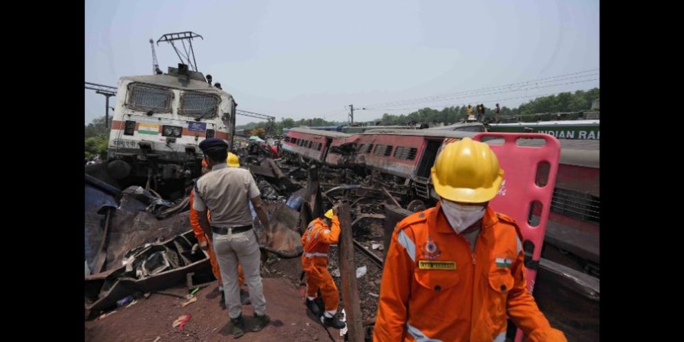 India Train Crash - AP