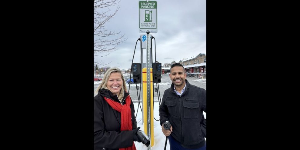 Innisfil electric vehicle charging stations