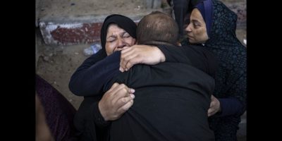 Israel Gaza bombardment - AP