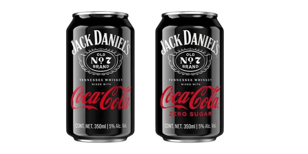 Jack and coke via coca-cola company