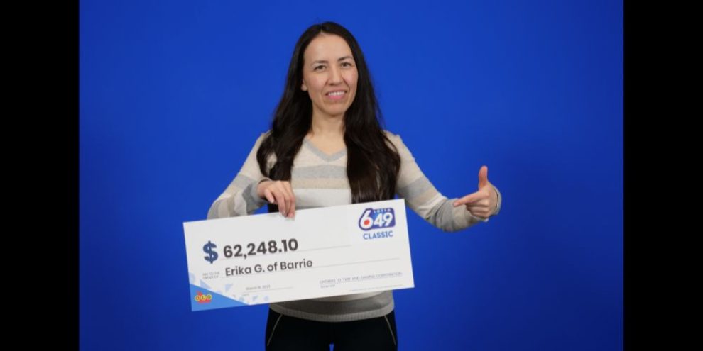 Barrie LOTTO 6/49 Winner