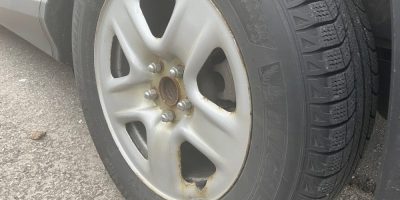 Lug nuts loosened on vehicles at Georgian Mall