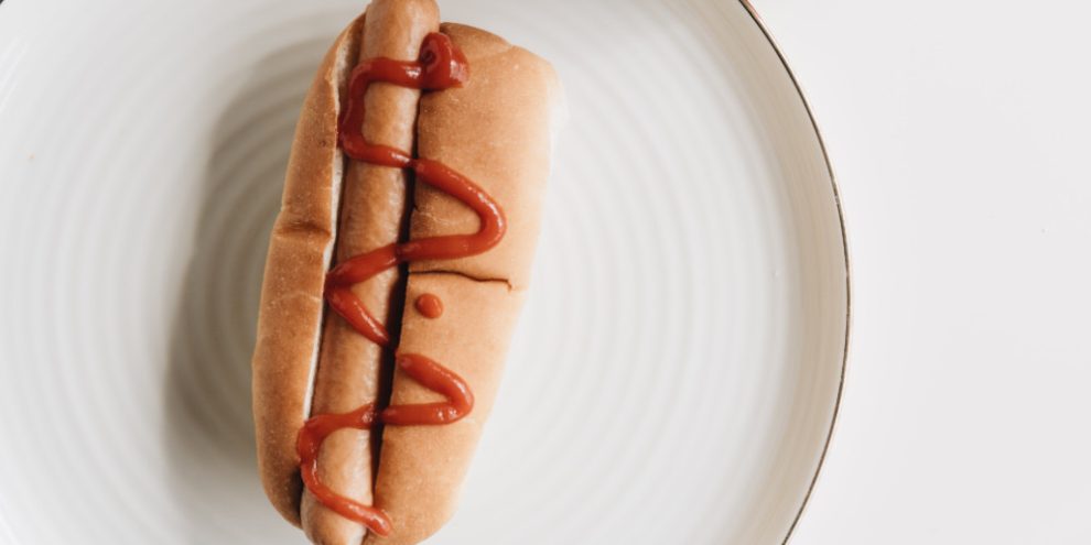 Mars Hot Dogs Ketchup