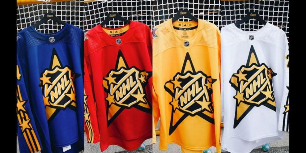 NHL All-Star jerseys - CP