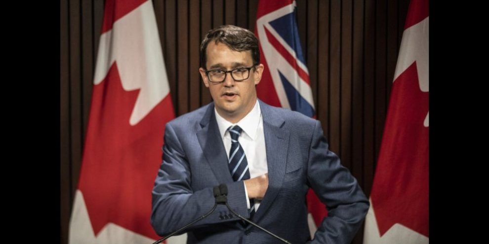 Ontario Labour Minister Monte McNaughton - CP