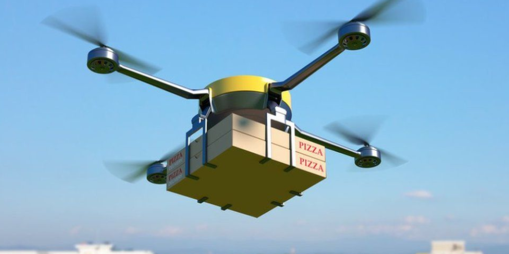 Pizza Hut Drone Delivery