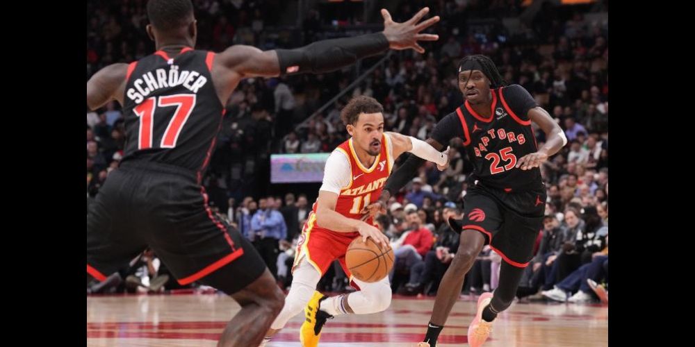 Trae Young's 38-point double-double leads Hawks past Raptors 125-104