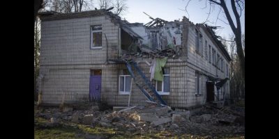 Russia drone strike Ukraine - AP