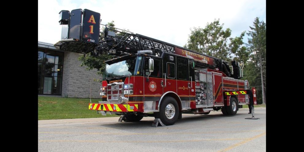 Springwater Township fire truck