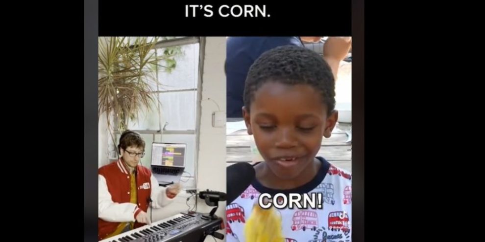 Corn video from schmoyoho via tiktok