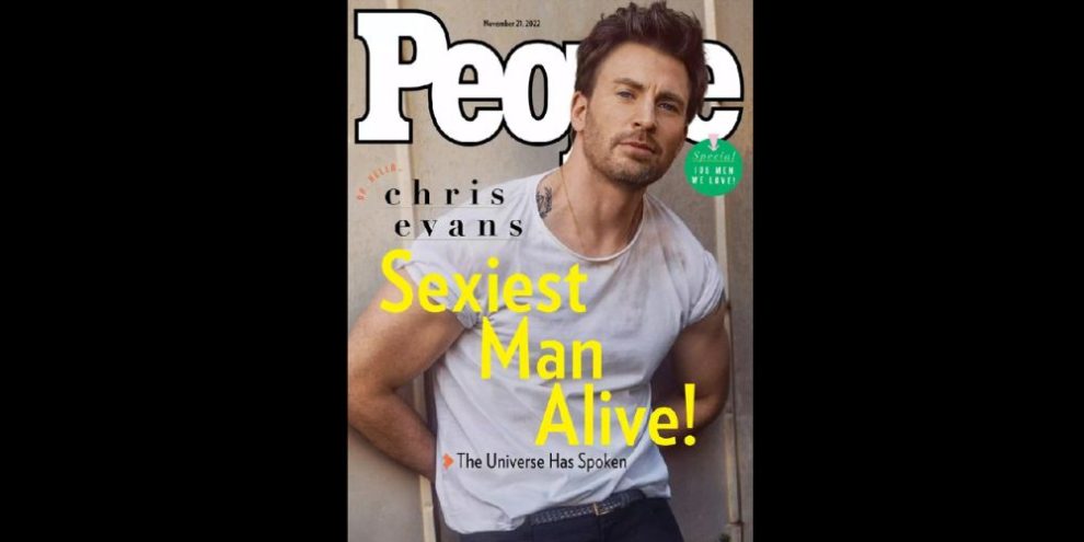 Chris Evan-People magazine